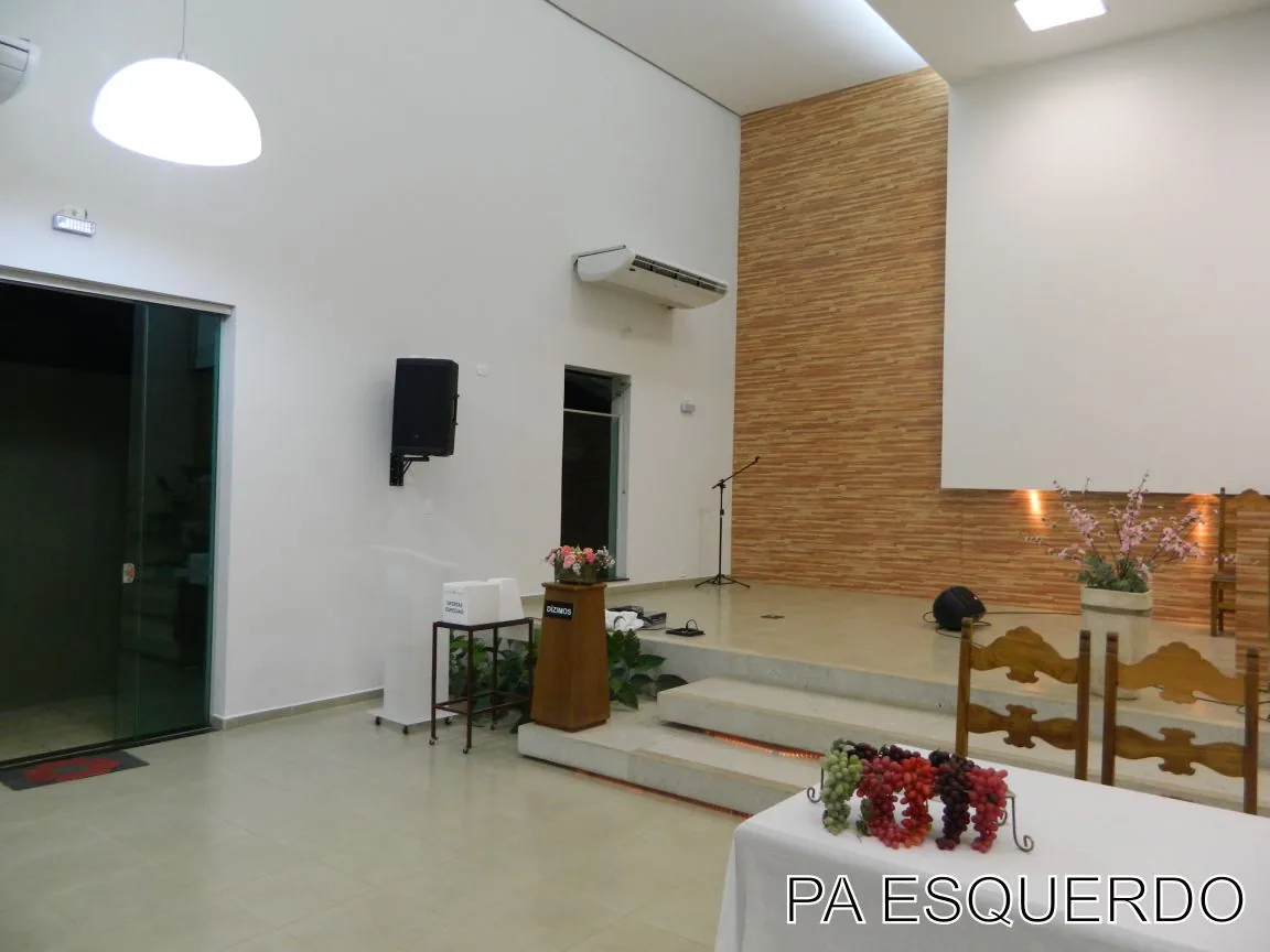 Igreja Presbiteriana Aliança — Sonorização, mesa digital e orientação para a equipe.